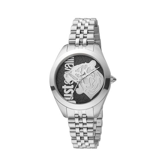 Just Cavalli Gray Stainless Steel Bracelet Watch